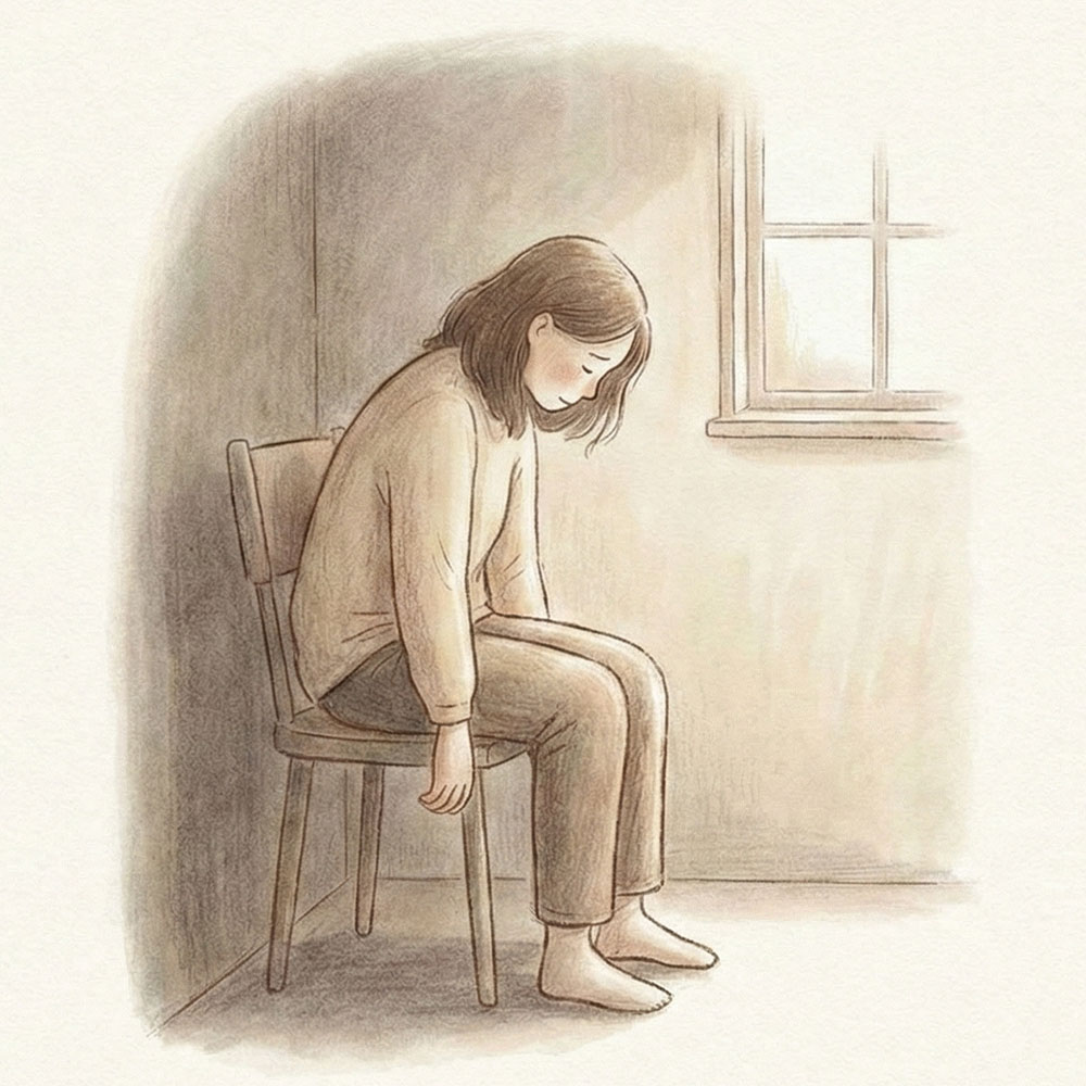 疲れている家族